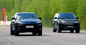 Porsche Cayenne Turbo Gemballa vs Land Rover RRS vs Mercedes-Benz ML63 AMG